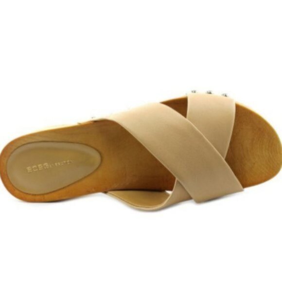 BCBGeneration 'Soho' Slide Sandal Warm Sand Natural Beige 8.5 - Picture 3 of 11